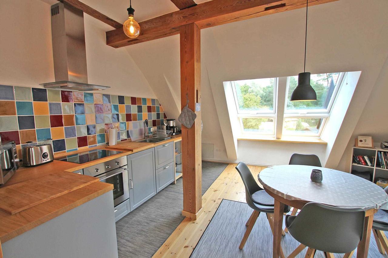 Ferienwohnung Im Forsthaus Am See Schwarz Kültér fotó